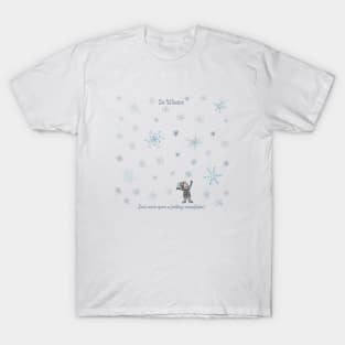 Just wish upon a snowflake - winter T-Shirt